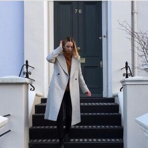 Club Monaco Wool Grey Coat